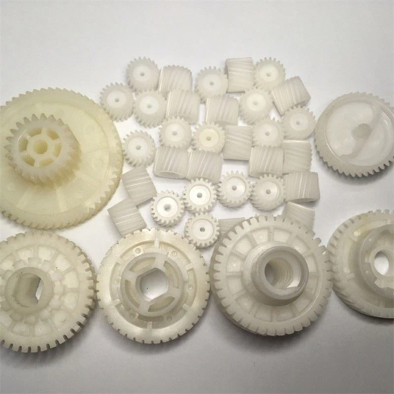 CNC machining small Pa66 Plastic Pinion Plastic Gears (4)