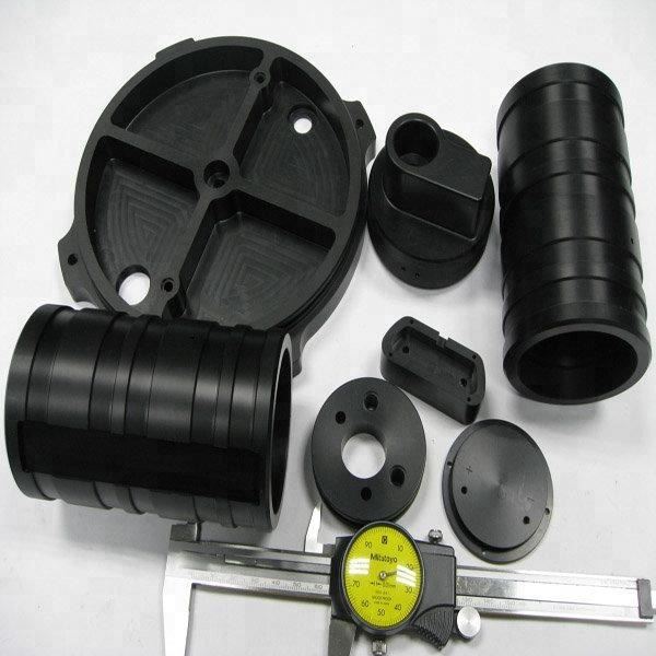 CNC Machining Plastic Delrin Turning POM Black Parts